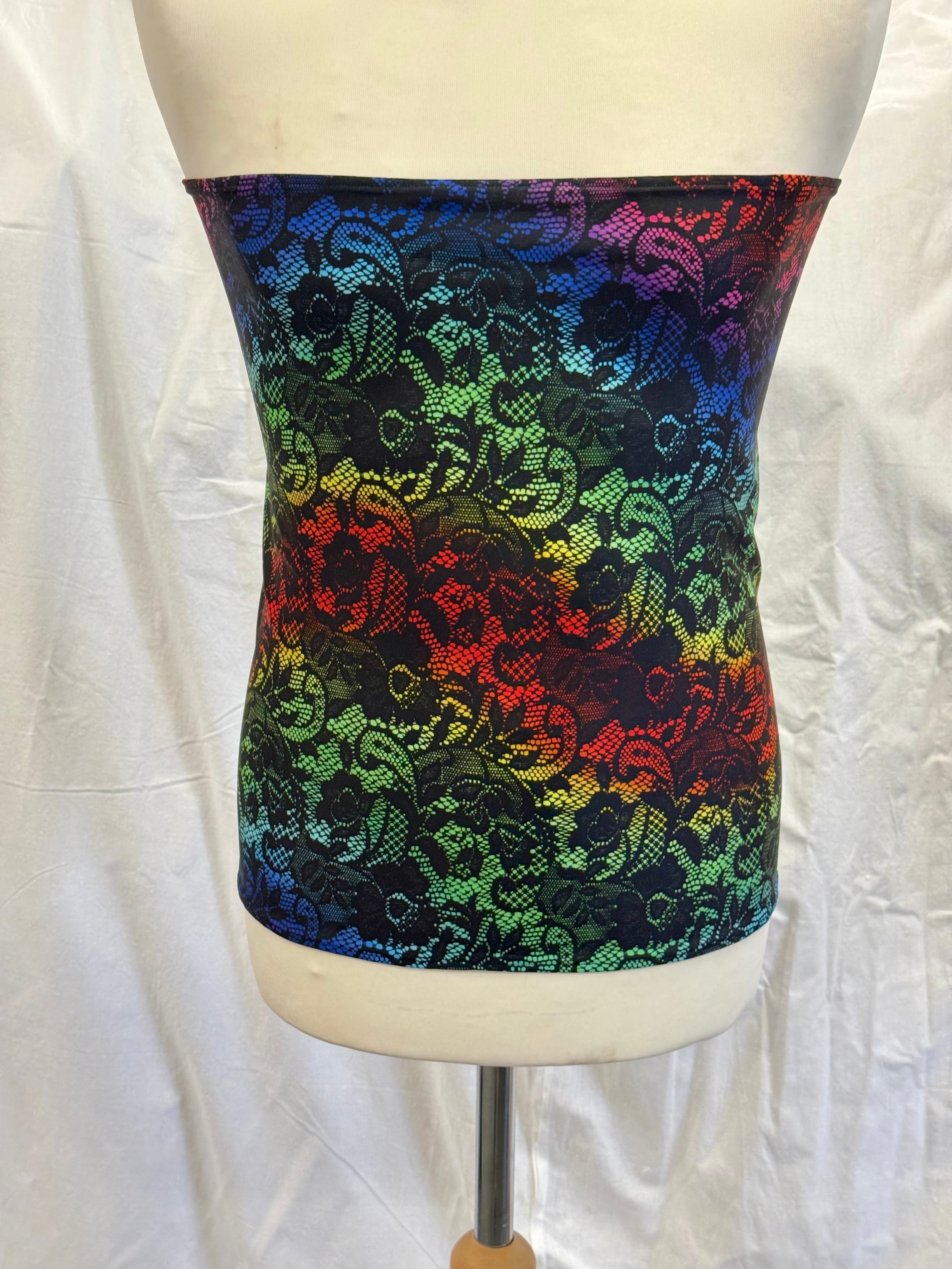 Ko-Lo night protector — Rainbow lace print
